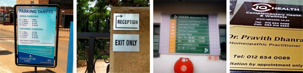 Information Signs - QPS